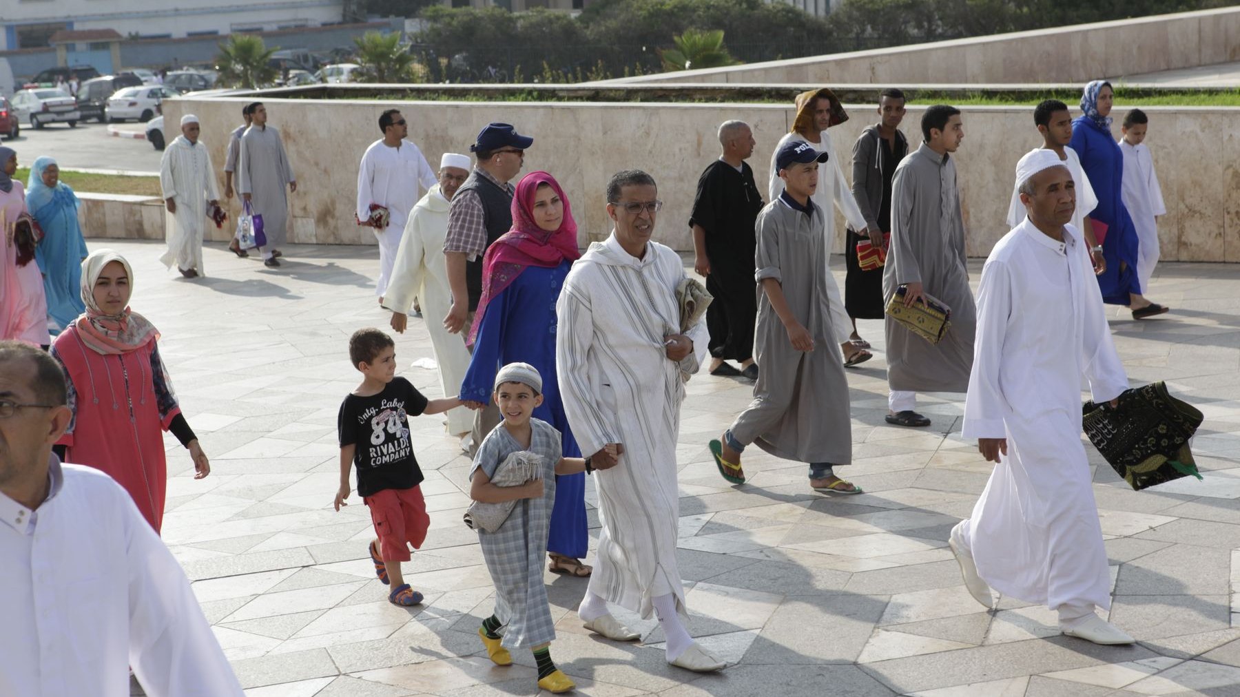 En ce matin de l'Aïd el Fitr, les Marocains se sont rendus, en famille, à la mosquée, pour célébrer ce jour particulier.
