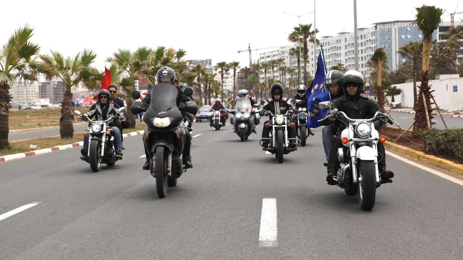 Pour sa première édition "Casa Motards" a accueilli des bikers des quatre coins du monde.
