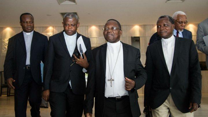 Des membres de la Conférence épiscopale nationale du Congo (Cenco).