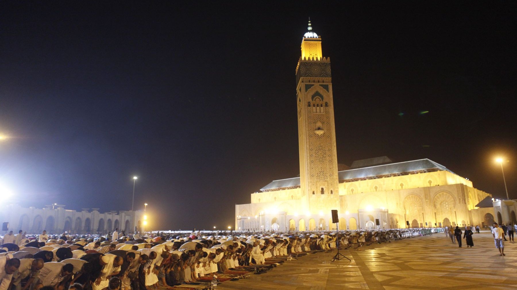 مسجد الحسن الثاني بالبيضاء شهد يوم أمس السبت ختم القرآن الكريم
