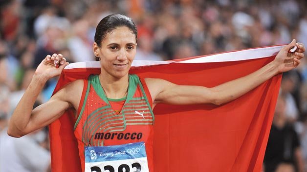 حسناء بنحسي، تخصصت في مسابقة 800 متر، وحازت على الميدالية البرونزية في أولمبياد بكين 2008
