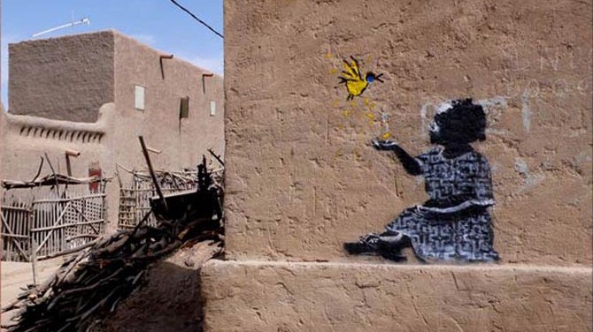 Banksy en Afrique
