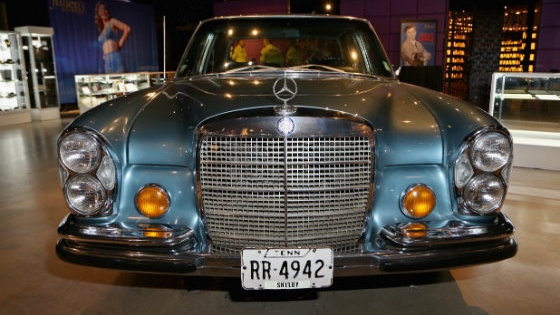 La Mercedes 280 SEL d'Elvis
