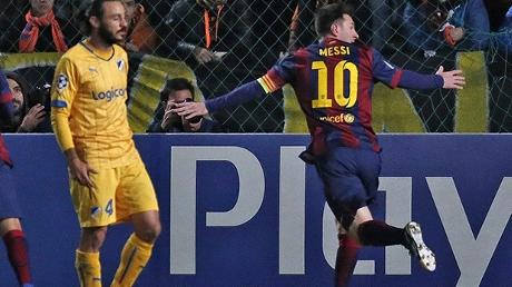 Le moment tant attendu du record de but en C1 est arrivé mardi dernier. A Nicosie, face à l'APOEL, Lionel Messi ne s'est pas contenté de dépasser le record de Raul, il l'a littérallement explosé avec un triplé à la clé. Et il n'a que 27 ans.
