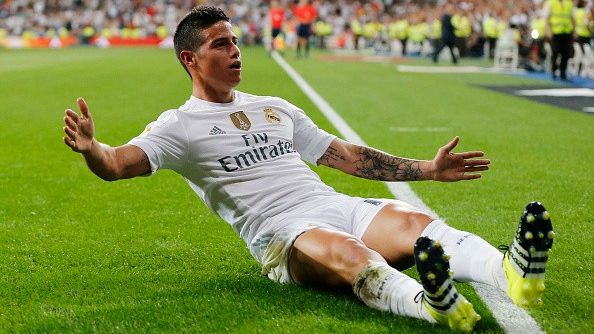 10- James Rodriguez (Real Madrid) : 6 M€ par an.
