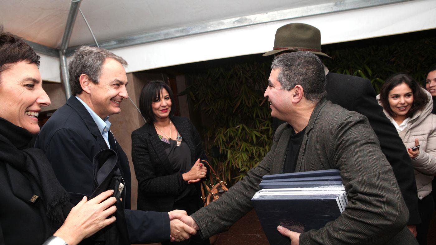 Pour son vernissage, Mahi Binebine a eu le guest de Marrakech, Jose Luis Zapatero, ancien premier ministre espagnol.
