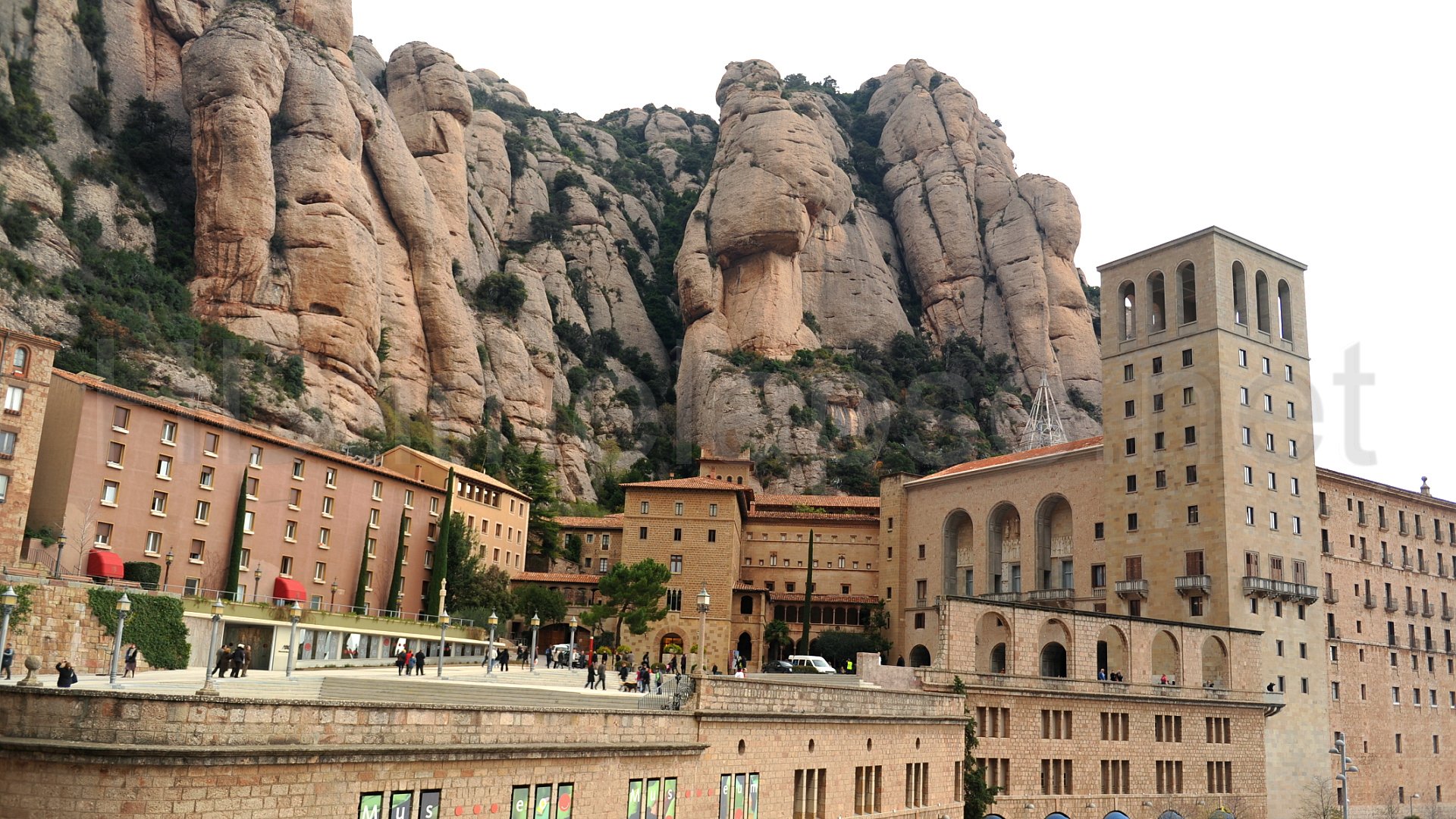 Les hauteurs de Montserrat sont de véritables chef-d'oeuvres naturels
