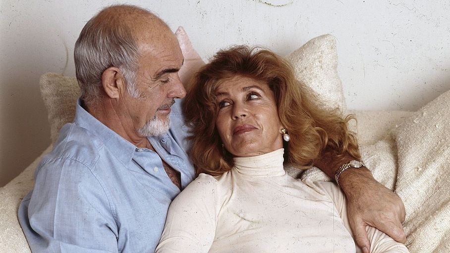 Sean Connery et Micheline Roquebrune
