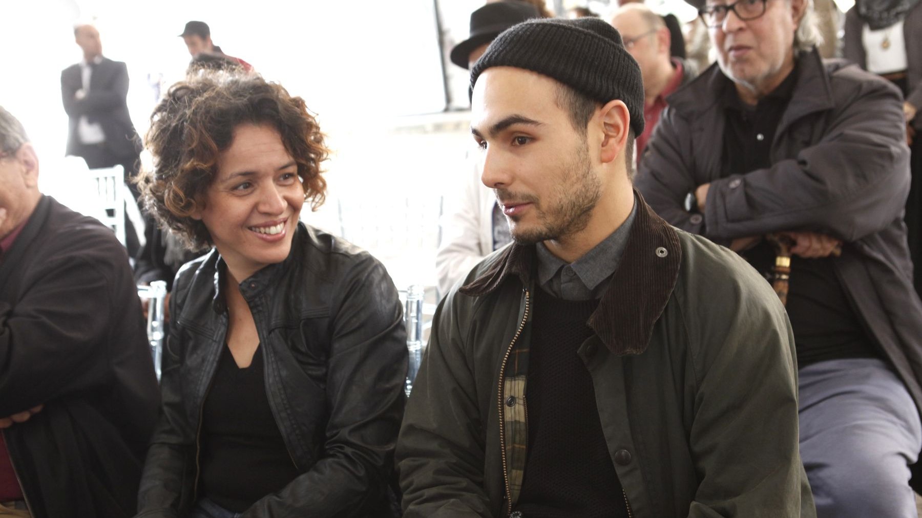 La journaliste Maria Daif, qui s'est chargée de la direction de l'ouvrage, était présente aux côtés de Rudy Guedj, le directeur artistique du livre. 
