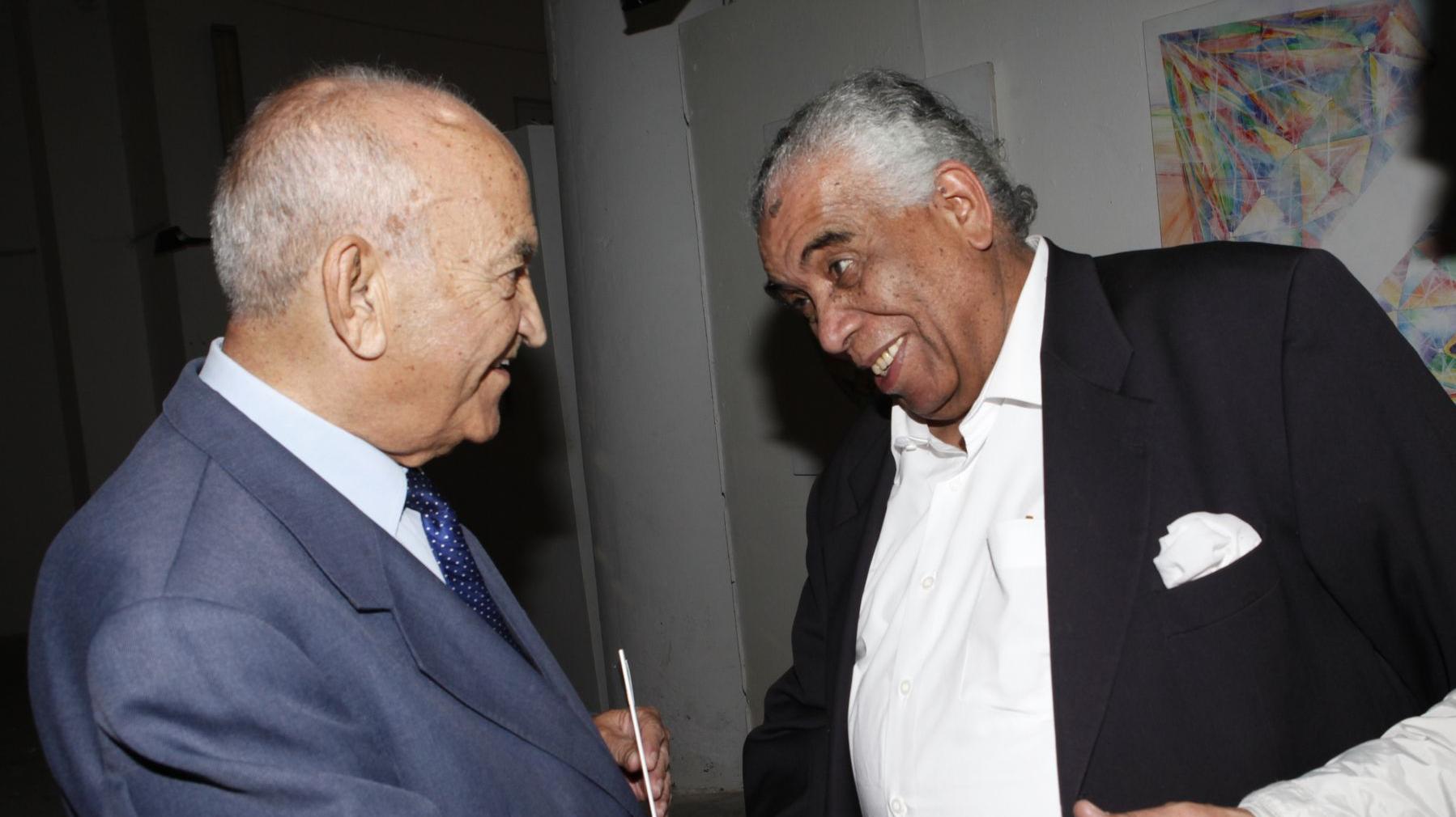 En grand amoureux des arts, l'ancien premier ministre, Abderrahmane El Youssoufi, a pris part à cet hommage rendu à Houssein Talal.
