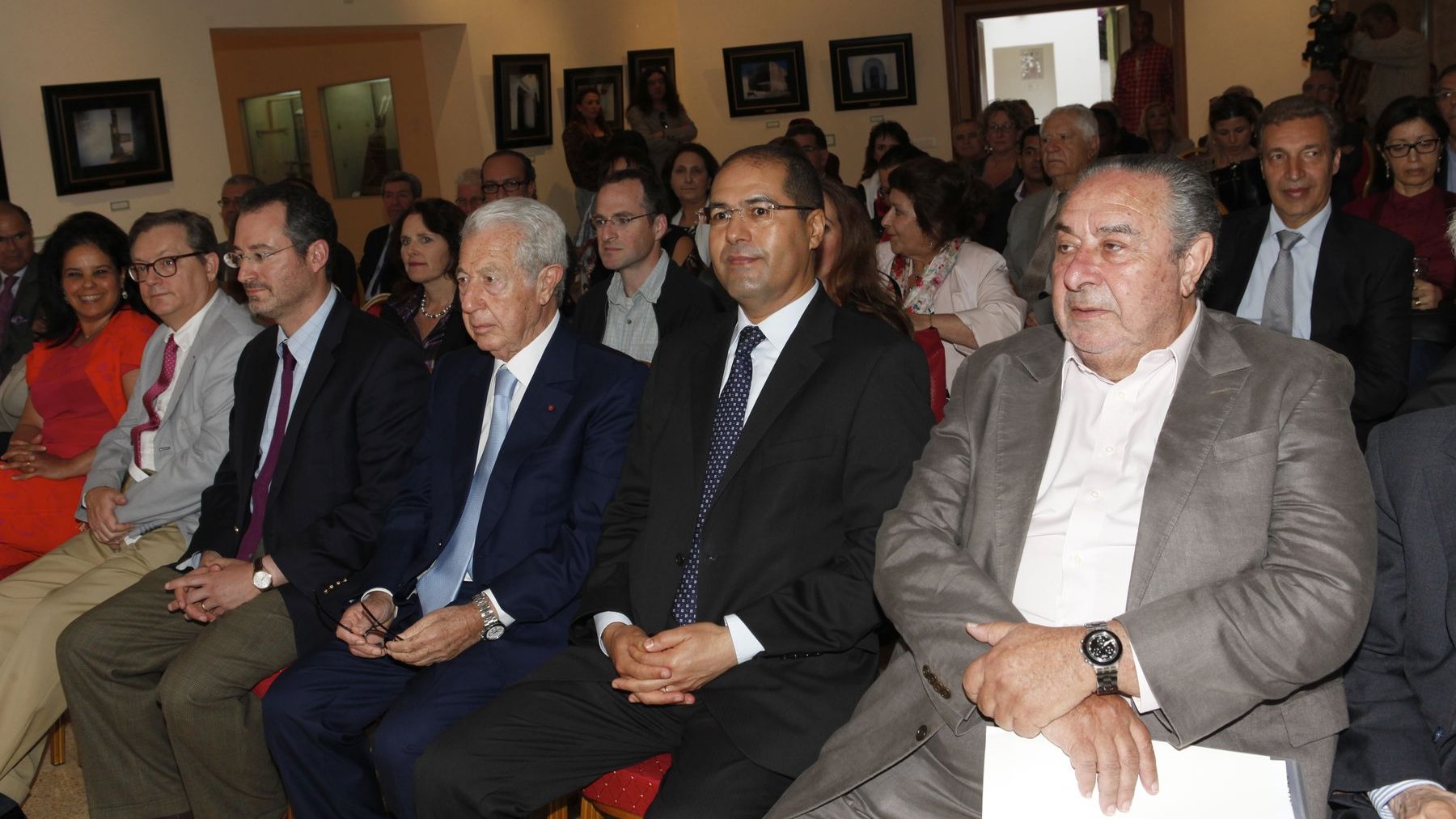 Brian Shukan, Consul général des Etats-Unis, Jacques Toledano, Président du Musée du Judaïsme de Casablanca, Khalid Safir, Wali du Grand Casablanca et Serge Berdugo étaient présents, mercredi, à la Fondation culturelle du patrimoine judéo-marocain. 
