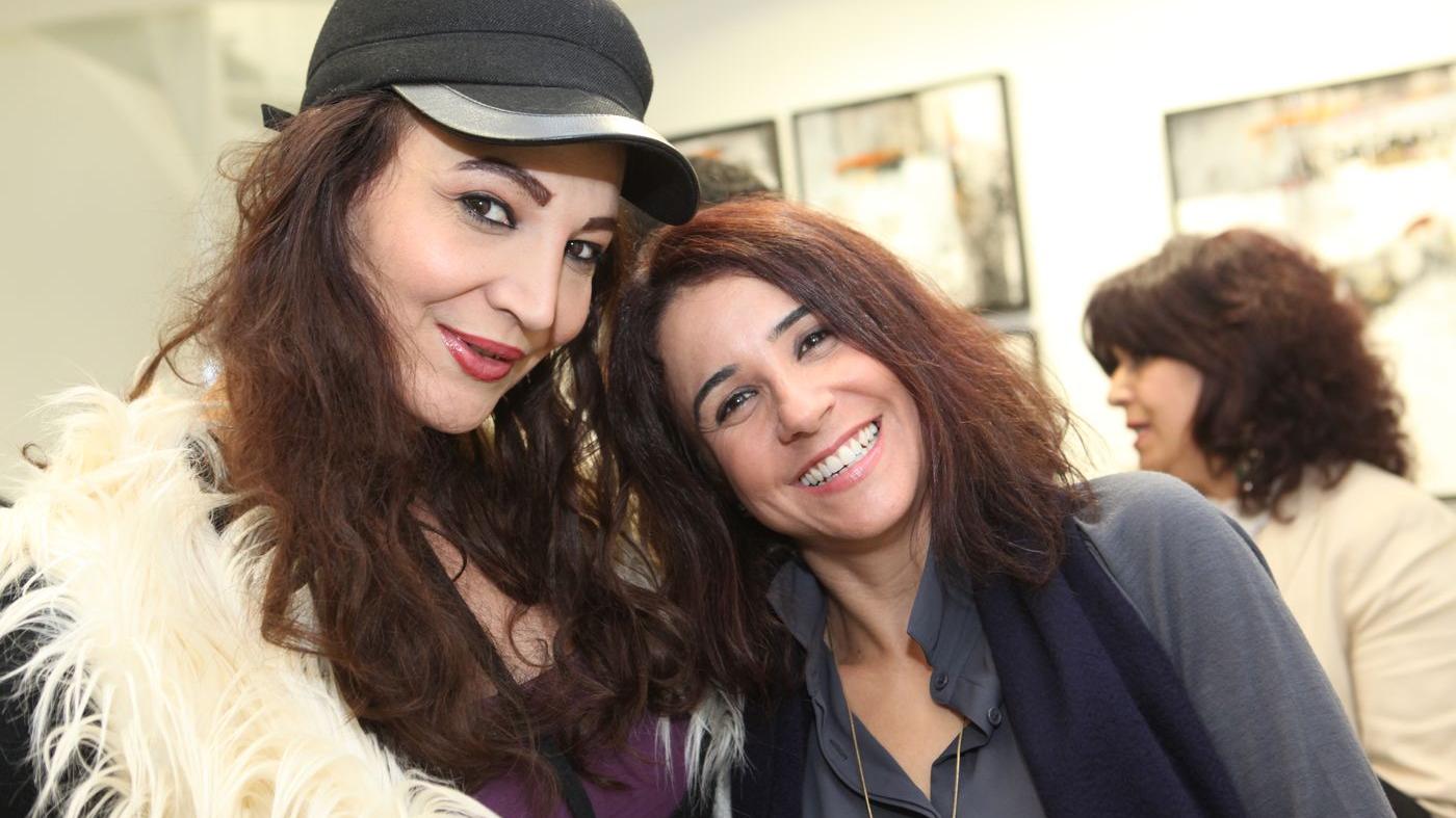 Noor et l'actrice Samia Akariou.

