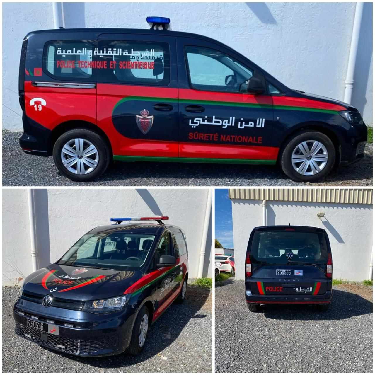 مركبات ودراجة نارية جديدة تعزز الآليات اللوجيستيكية لمصالح الشرطة