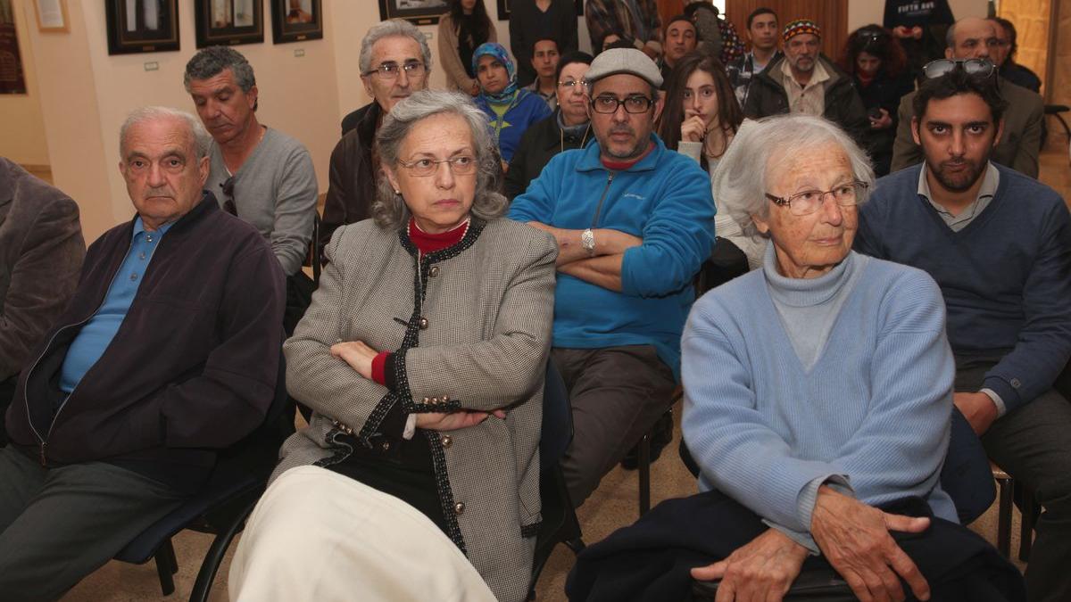 Une partie de l'assistance lors de la projection du film documentaire "Marocains juifs: destins contrariés".
