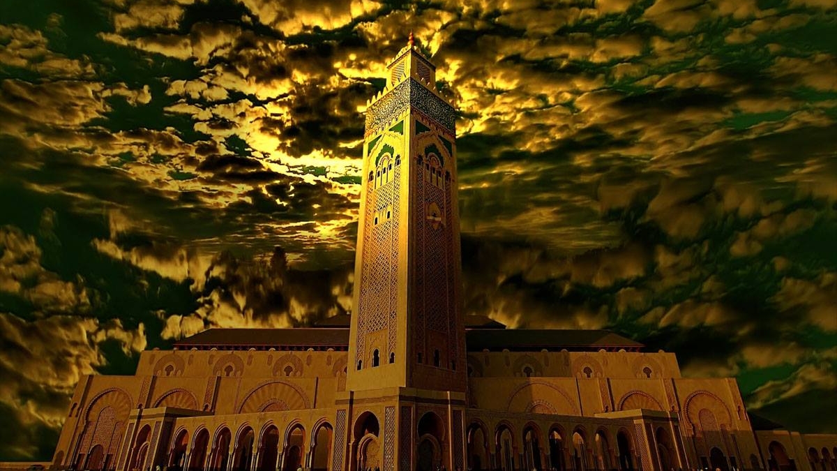 Érigée en partie sur la mer, la mosquée Hassan II est la cinquième mosquée la plus grande du monde. C’est la destination la plus prisée par les touristes.
