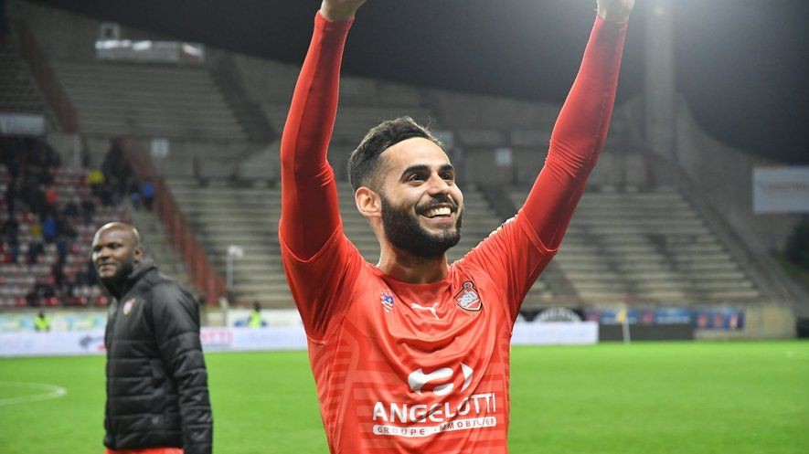 Rayane Aabid, milieu de terrain de Hatayspor en Süper Lig (Turquie).
