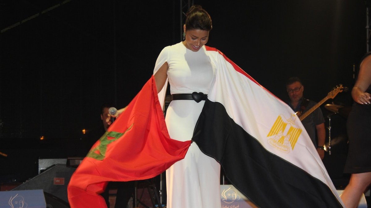 En grande habituée des scènes marocaines, Sherine célèbre l'amitié entre le Maroc et l'Egypte
