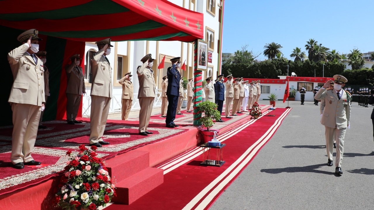 Cérémonie,  ce 14 mai, à l'État-Major Général des FAR à Rabat, présidée par la Général de Corps d'Armée Abdelfattah Louarak
