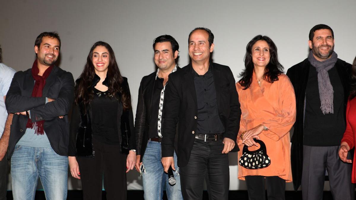 Mohamed Karrat et l'équipe du Film
