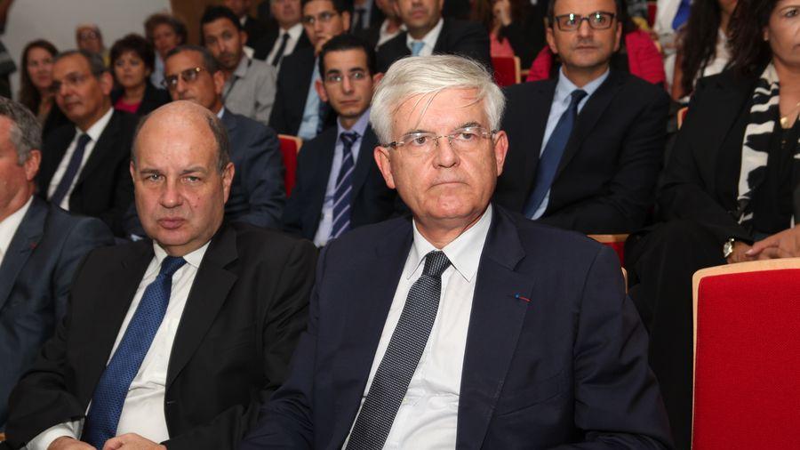 Le directeur de l'Ecole Centrale Paris et DG de Supélec a assisté à la pose de la première pierre de l'Ecole Centrale Casablanca.
