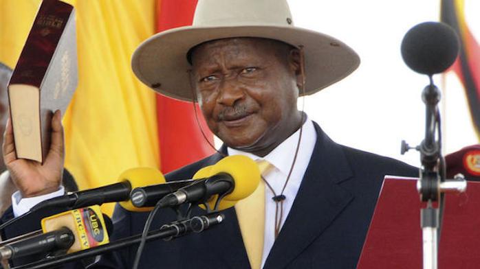 Yoweri Musoveni, président de l'Ouganda. 