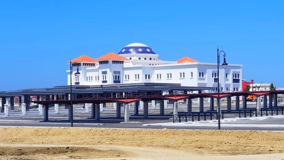Nouvelle gare routière de Tanger vue d'ensemble
