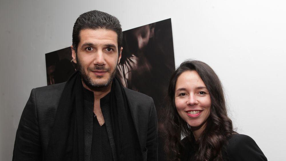 Nabil Ayouch avec Leila Ghandi.
