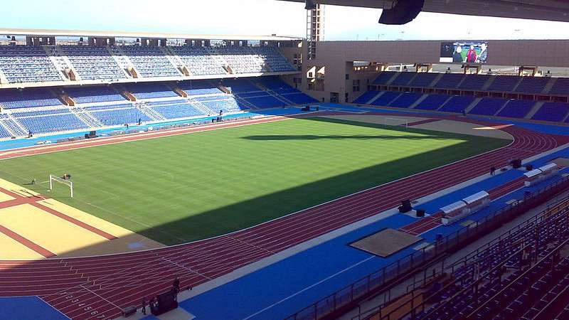 Le grand stade Marrakech, dispose d'une capacité de 45.000 personnes
