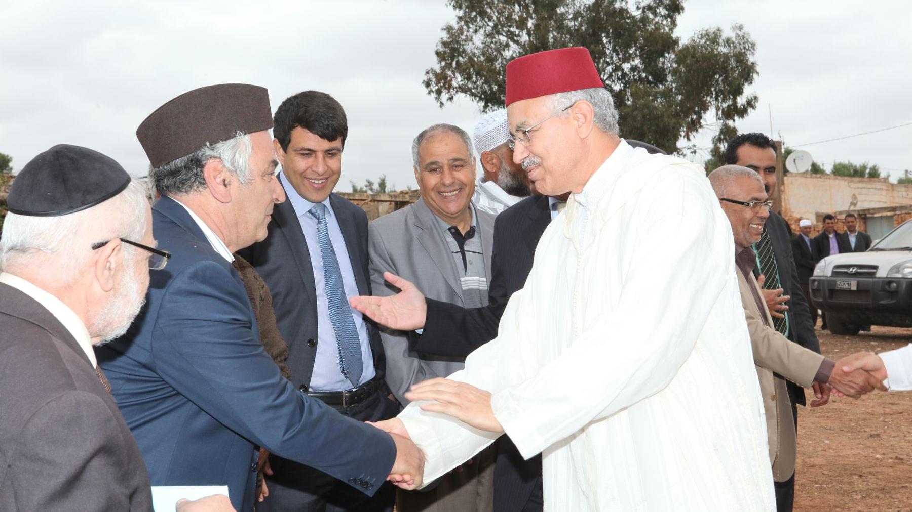 Bouchaib El Moutaouakil, gouverneur de la province de Settat était l'un des invités à ce pélerinage
