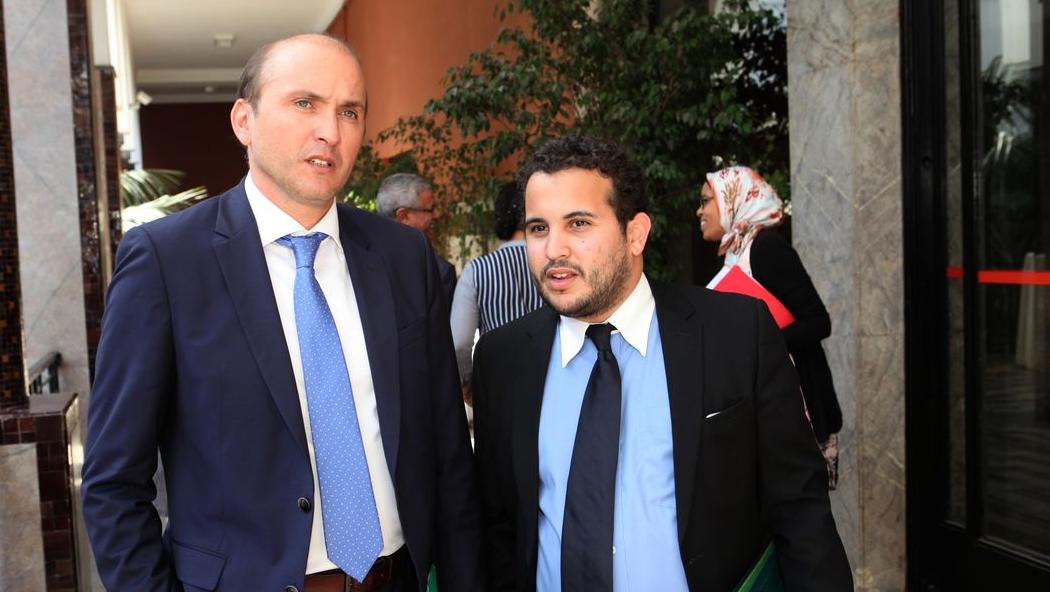 Hassan Benomar (RNI) et Omar Alaoui (PAM).
