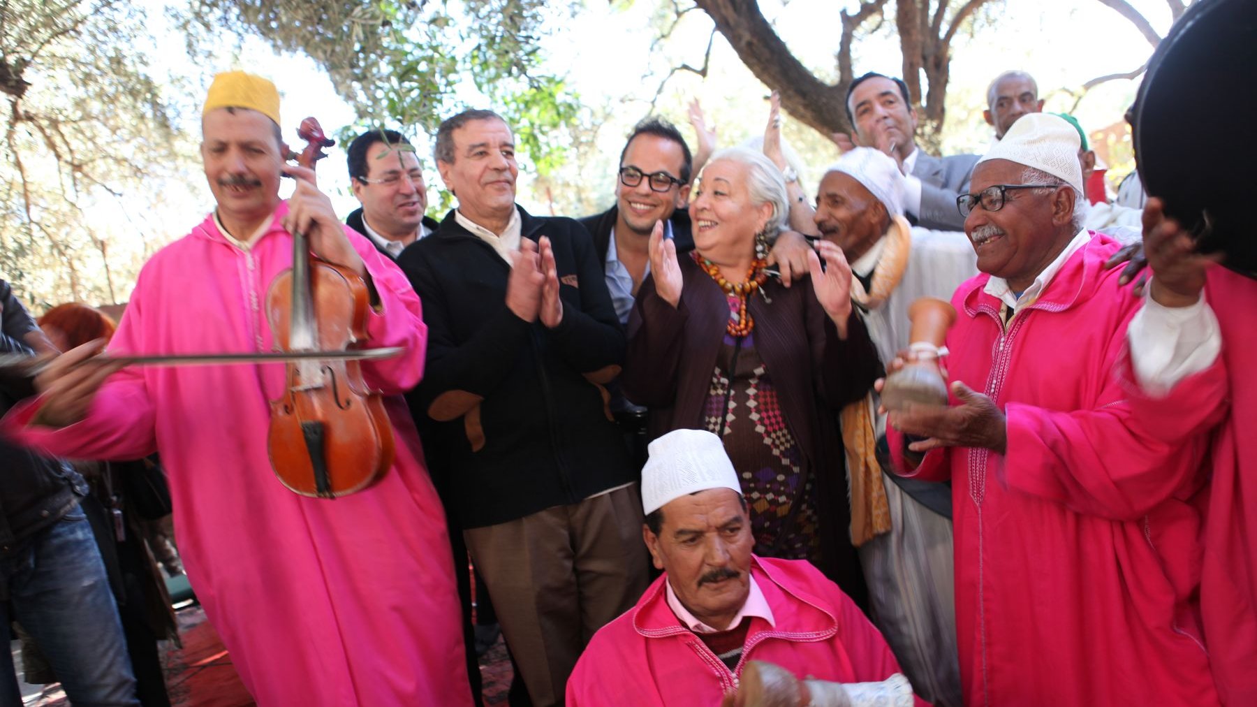 La fête a battu son plein lors de cet hommage où ont été donnés plusieurs concerts de musique traditionnelle marocaine. 
