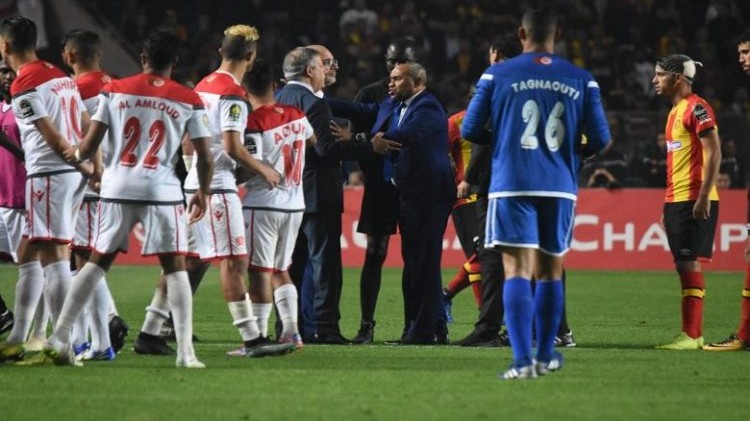 La finale Espérance de Tunis-Wydad, le 31 mai 2010 à Radès.
