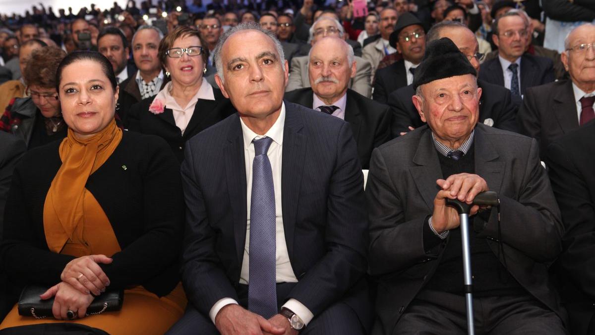 Meriem Bensalah Chaqroun, présidente de la CGEM, Salaheddine Mezouar, président du RNI et Mohammed Bensaïd Ait Idder, figure de proue de la gauche marocaine.
