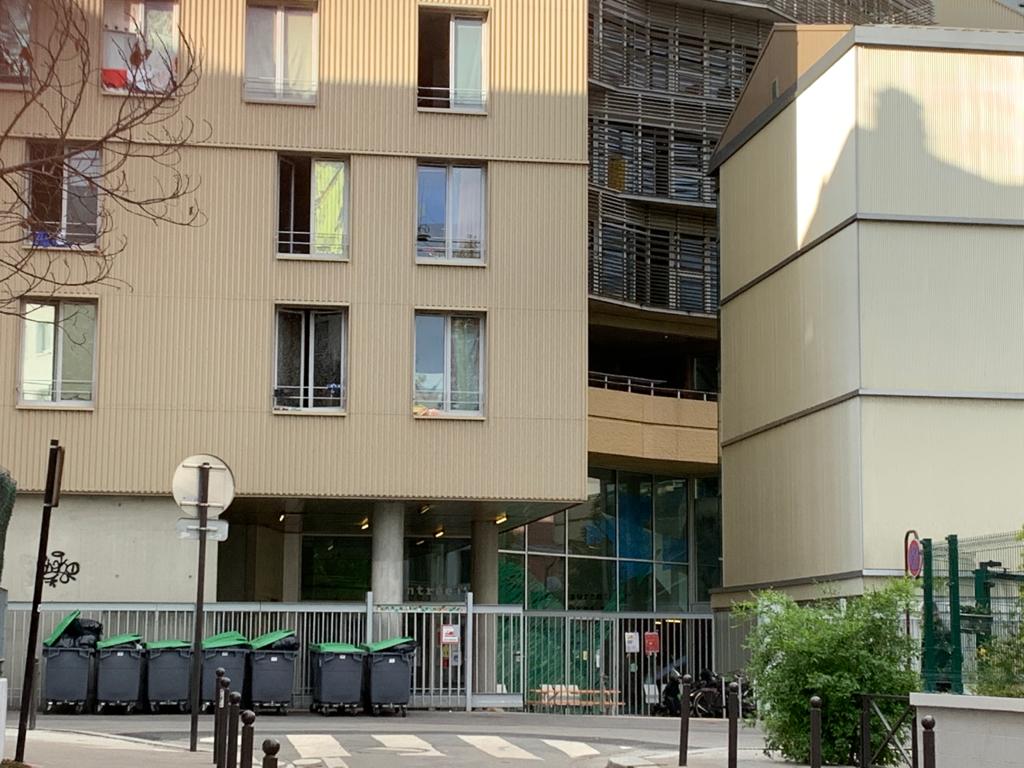 Rue Charles-Fourier à Paris (XIIIe), ce lundi. C'est dans ce refuge pour SDF que Jonas a été tué un soir de décembre 2017. LP/N.G.