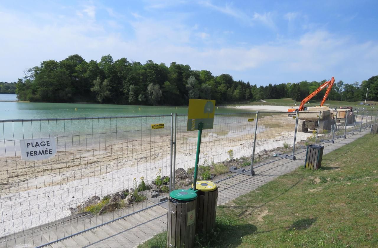 <b></b> Base de loisirs de Jablines-Annet. La plage nord de l’île régionale de loisirs restera fermée jusqu’au 1er juillet pour cause de travaux. 
