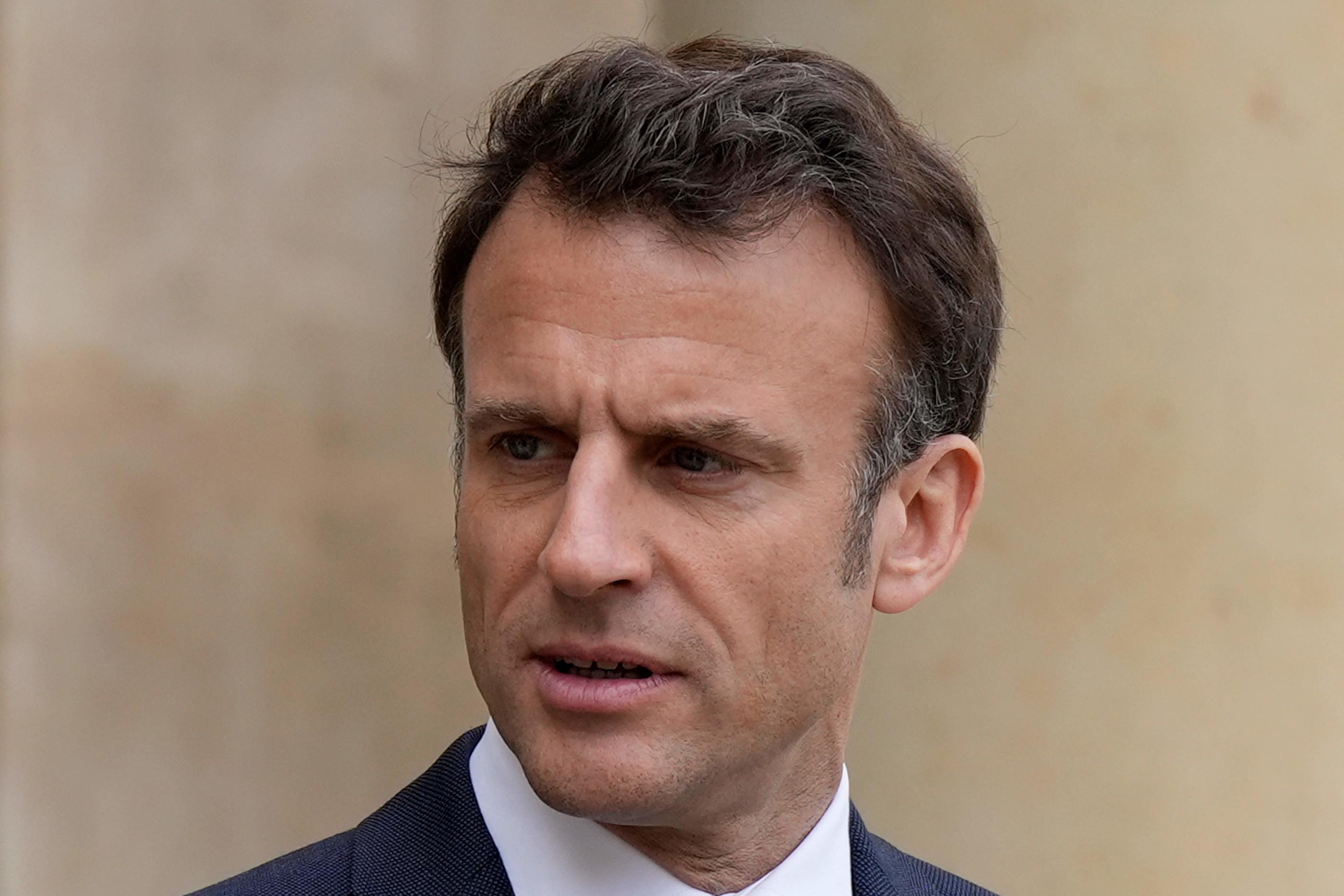 Emmanuel Macron a promulgué la loi sur la réforme des retraites quelques heures après l'avis du Conseil constitutionnel. AFP/Lewis Joly