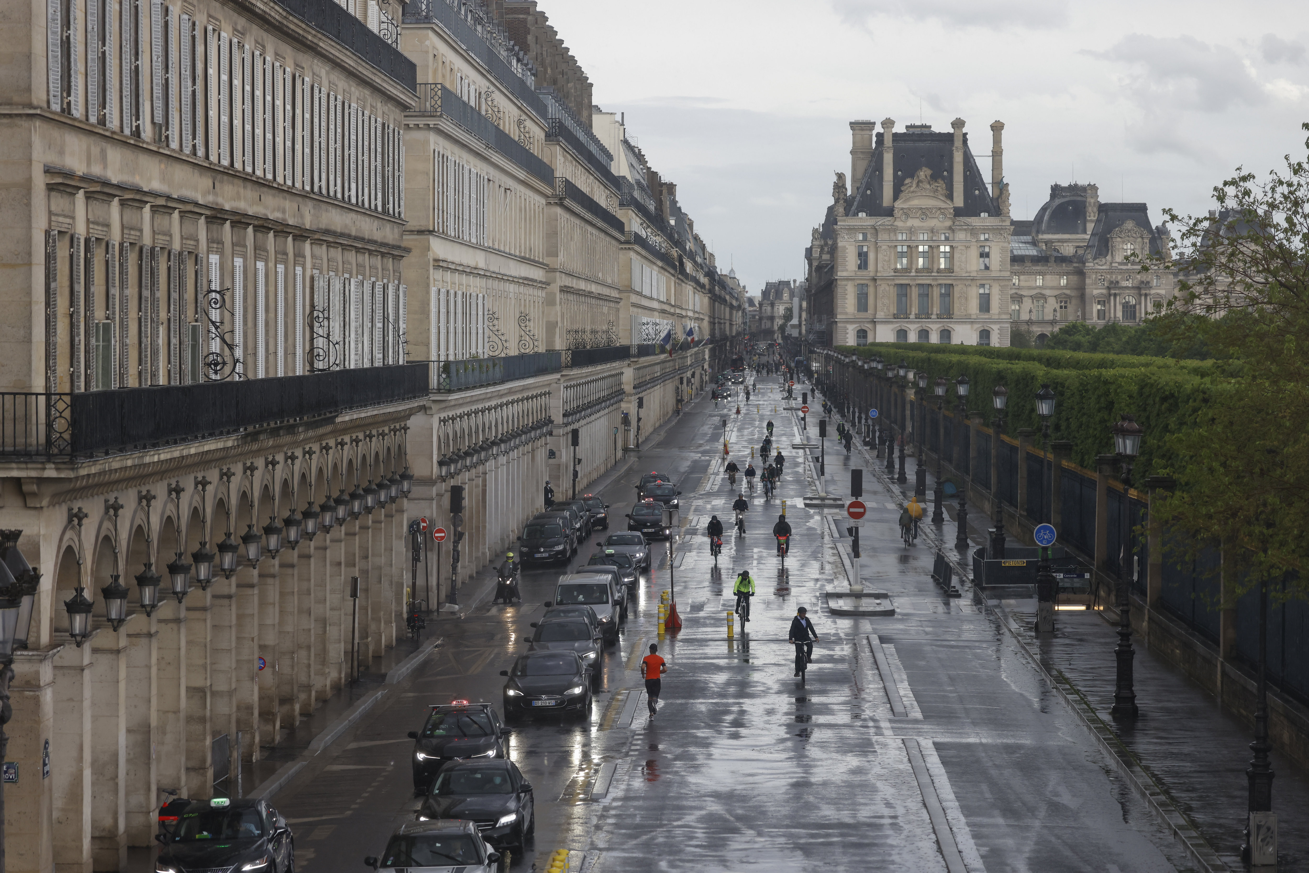 L'avocate de la commerçante a fait valoir que la transformation de la rue de Rivoli en voie cyclable avait entraîné une diminution de la fréquentation. LP/Olivier Corsan