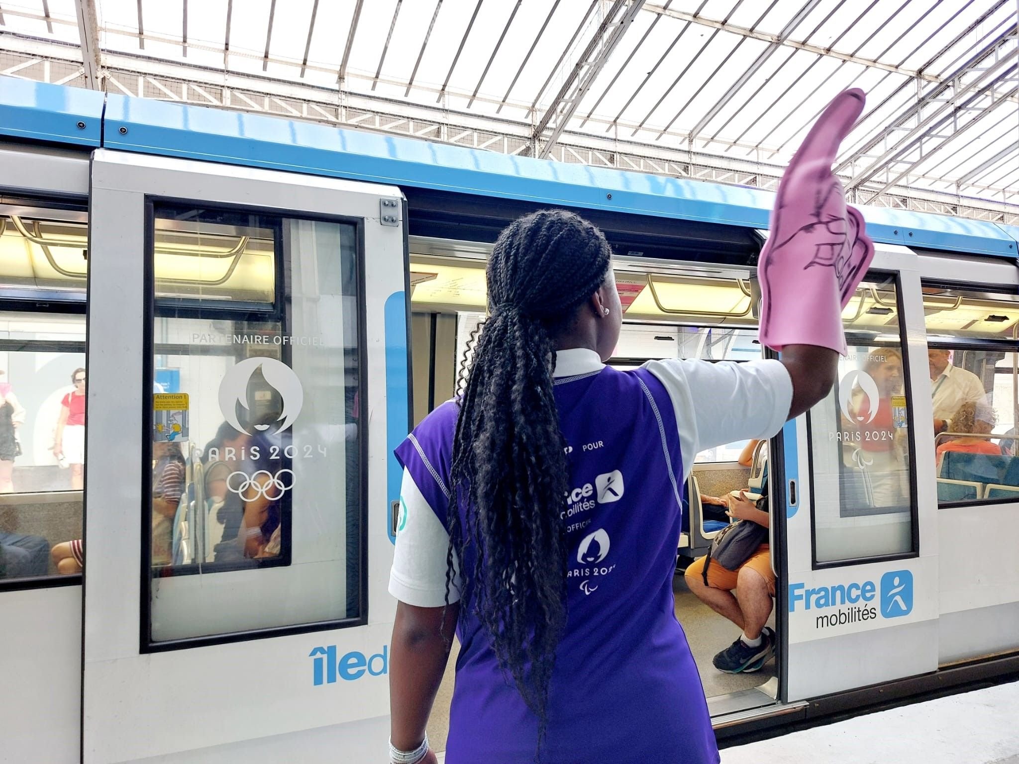 Les effectifs des opérateurs sont à nouveau totalement mobilisés pour les paralympiques. À la RATP, 21 000 agents seront présents au quotidien, soit 2000 de plus que durant la quinzaine olympique. LP/Agnès Vives