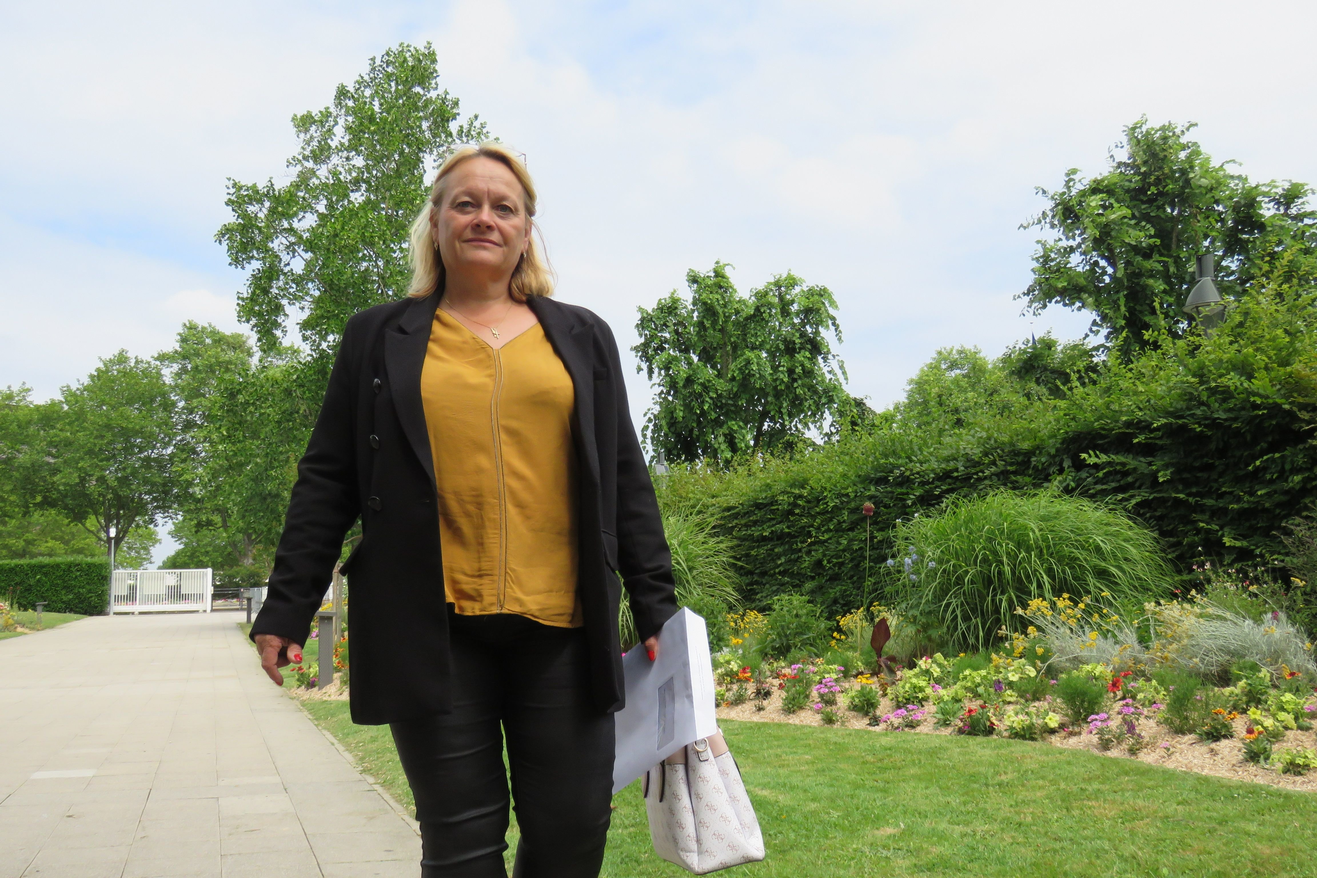 Nathalie da Conceicao Carvalho (RN) a été élue députée de la 2e circonscription de l'Essonne avec 53,27 % des voix, dimanche 19 juin. LP/Florian Garcia