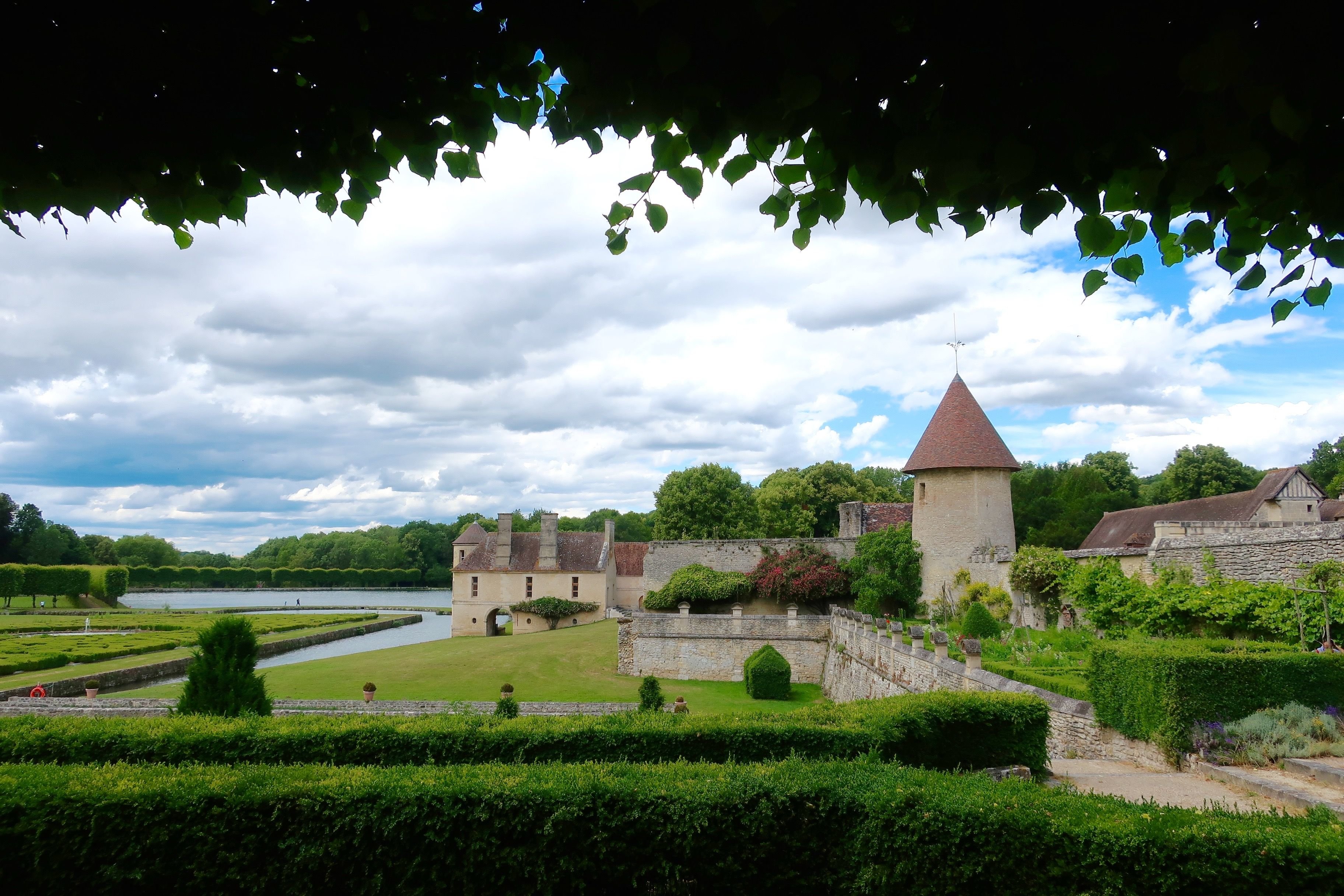 Parmi les jardins remarquables d'Île-de-France, celui du domaine de Villarceaux, dans le Val-d'Oise. LP/Éric Le Mitouard.