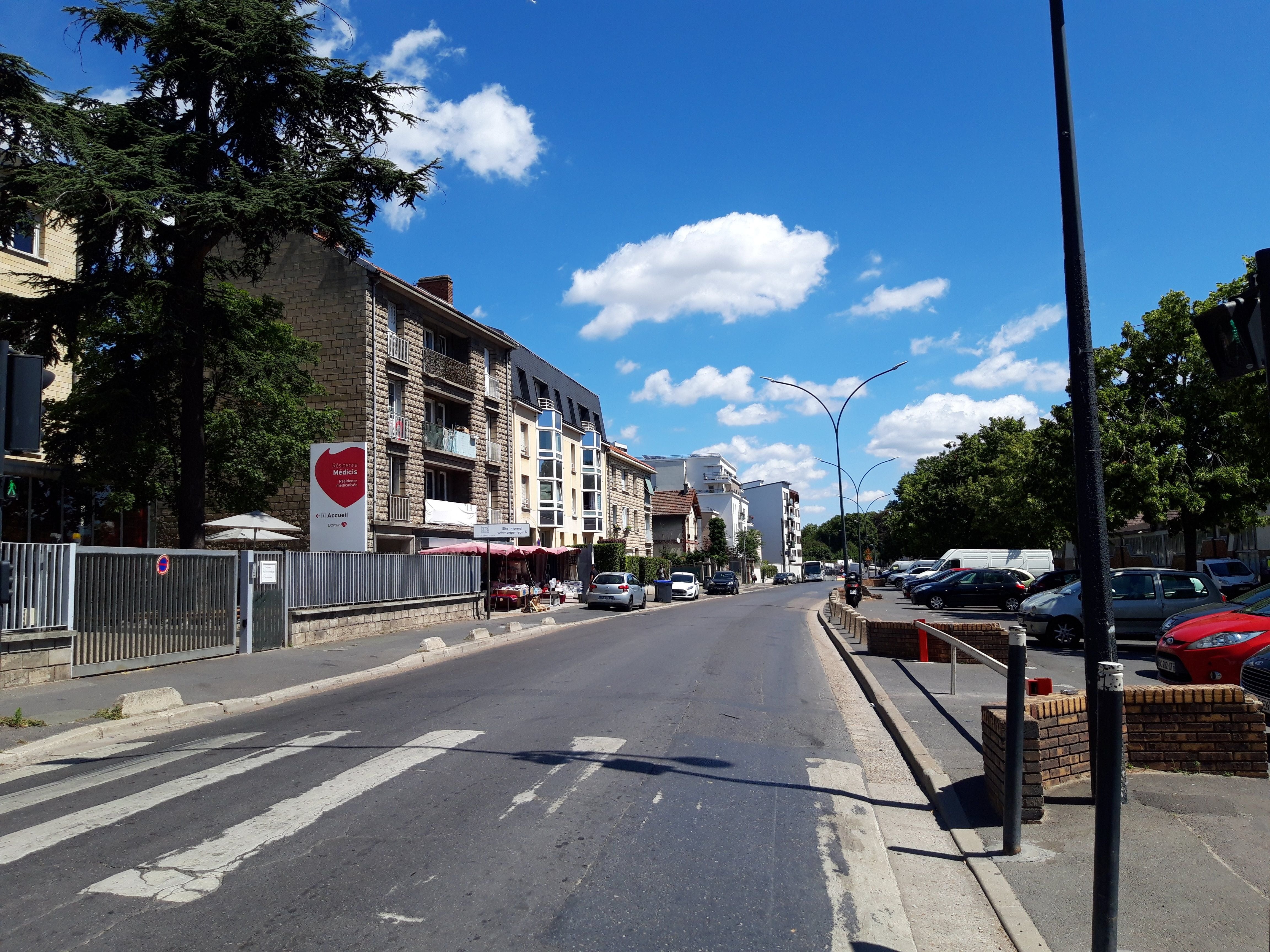 Argenteuil. Le boulevard Héloïse fait partie des rares voies de la ville qui portent le nom d'un femme. LP/T.C.