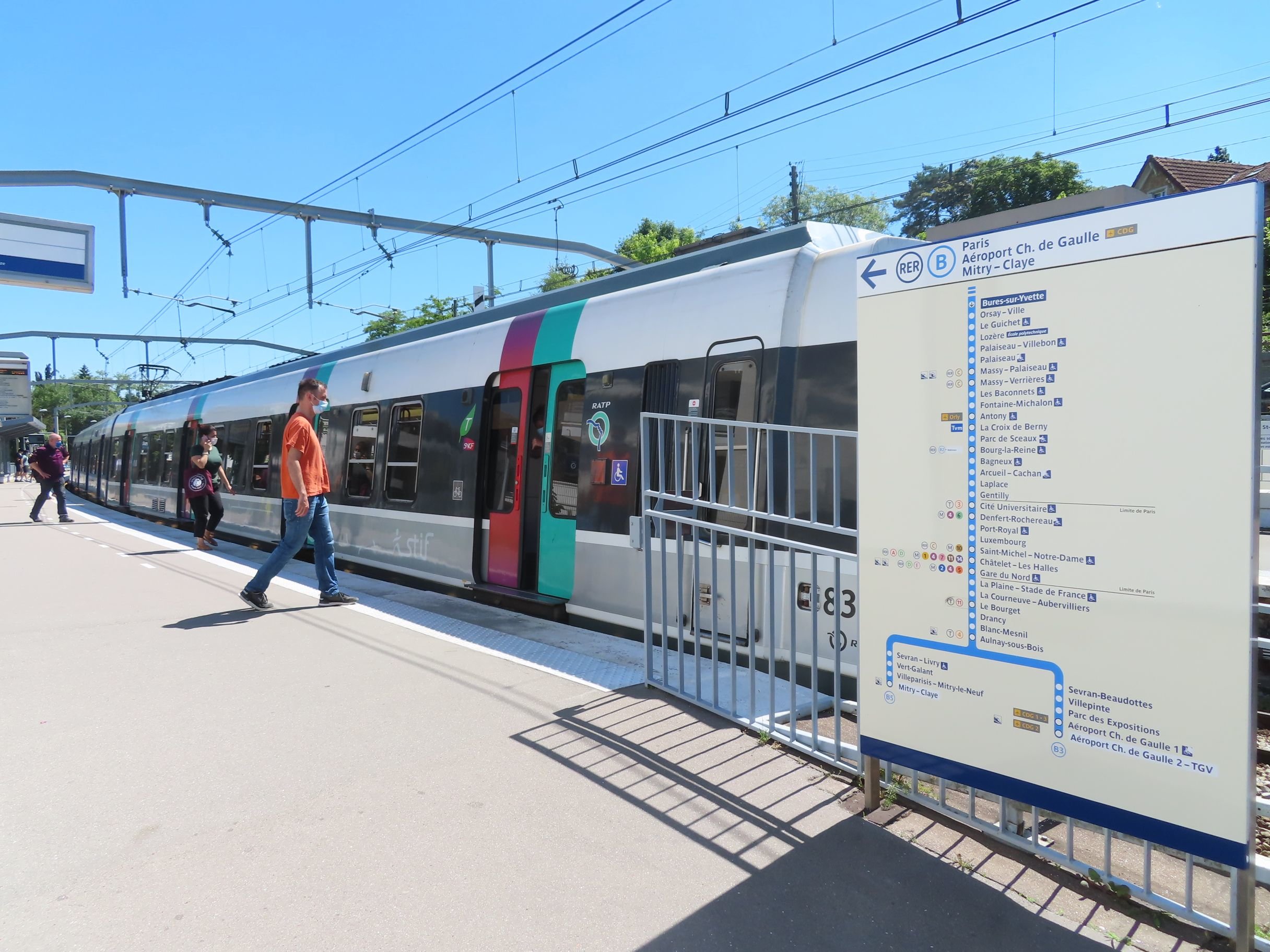 Le trafic du RER B sera une nouvelle fois très perturbé à cause des travaux entrepris cet été sur la ligne. LP/Cécile Chevallier