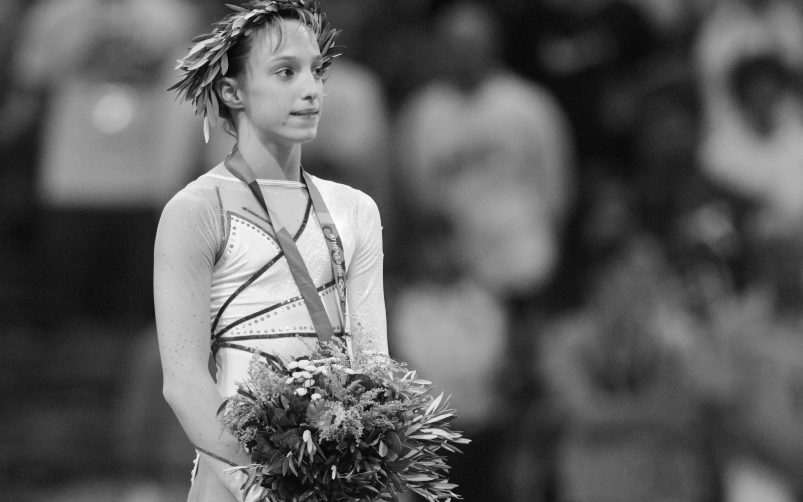 Le 22 août 2004, aux Jeux d’Athènes, Emilie Le Pennec décroche la médaille d’or de gymnastique aux barres asymétriques. Presse Sports