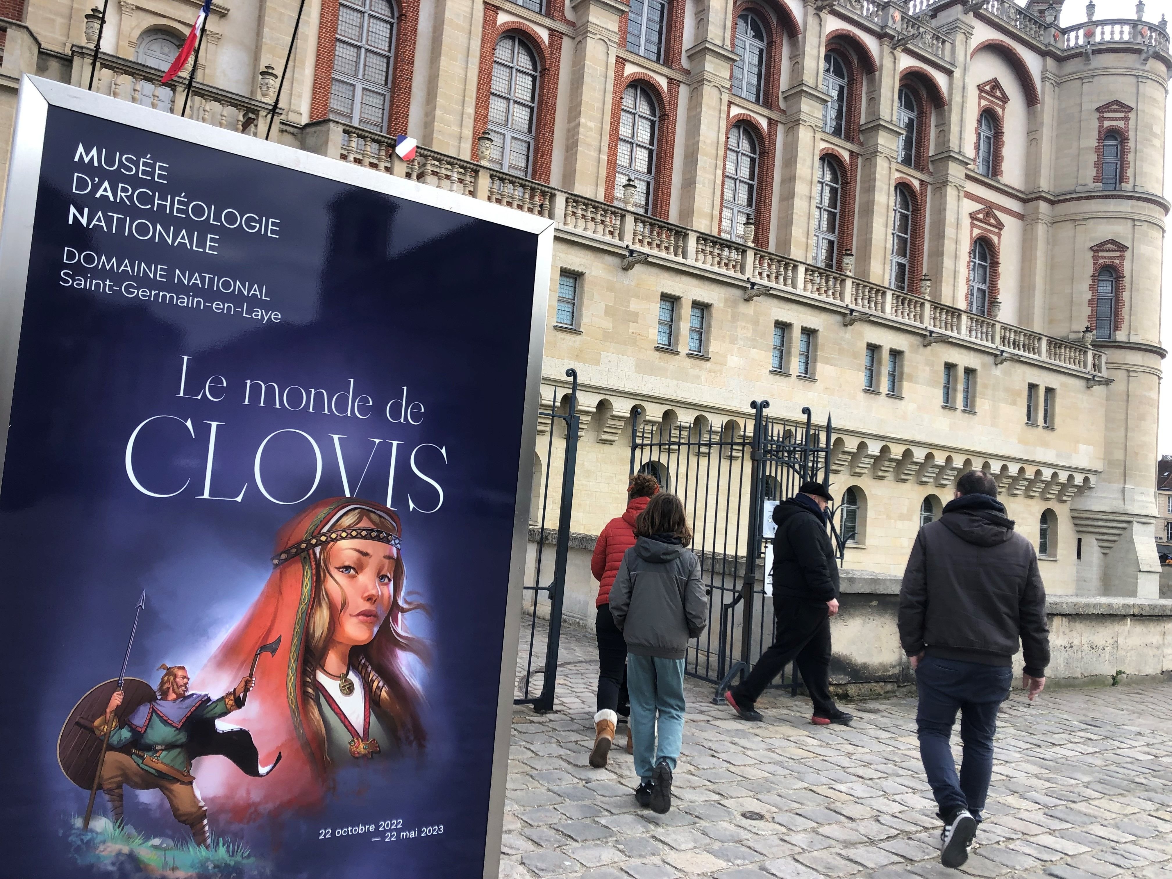 Saint-Germain-en-Laye. Les visiteurs ont le choix parmi quatre personnages à incarner. Il s'agit d'écrire sa propre histoire au temps de Clovis.