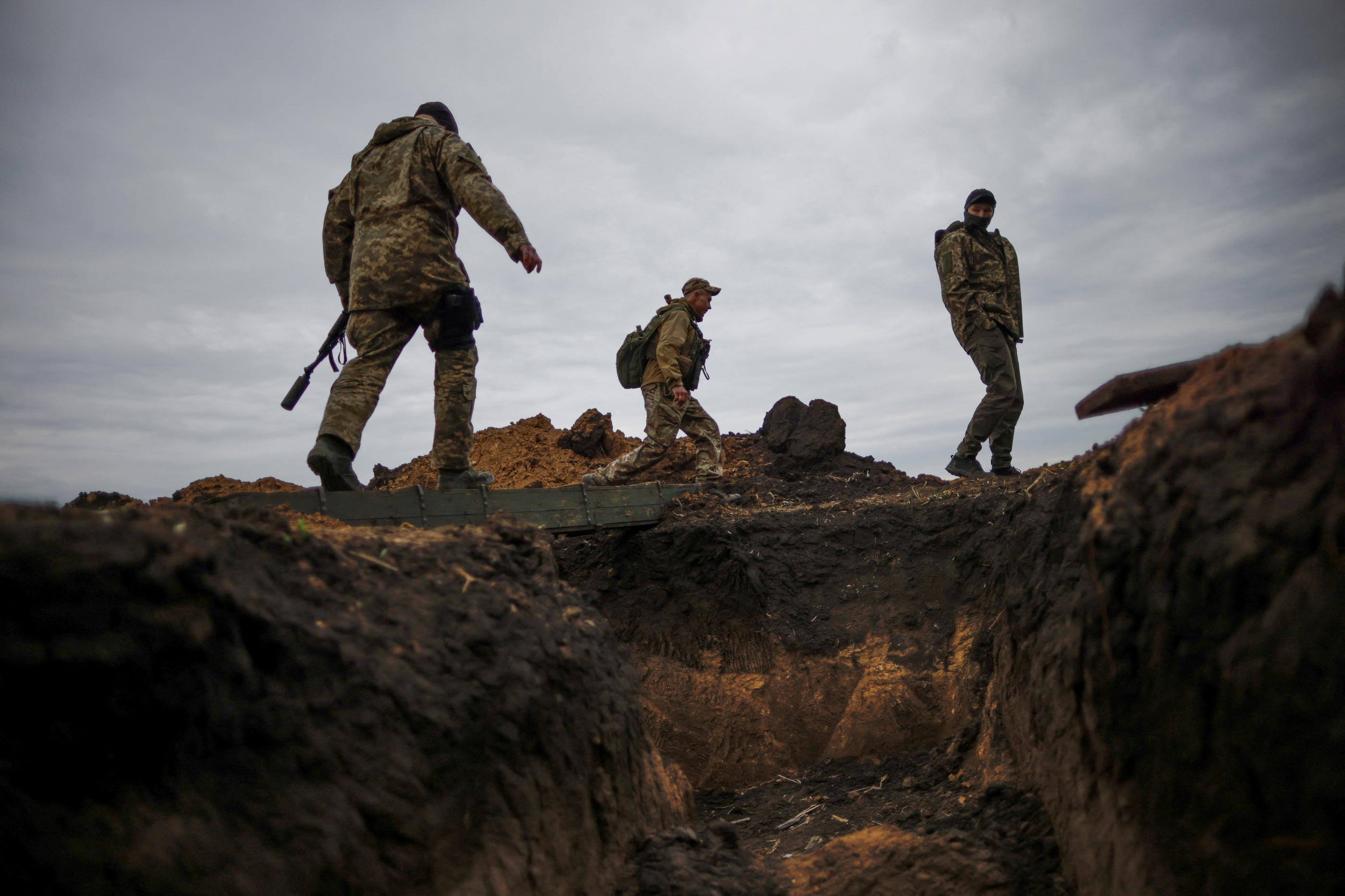 L’Union européenne veut former quelque 75 000 soldats ukrainiens d’ici la fin de l’année. Reuters/Ueslei Marcelino