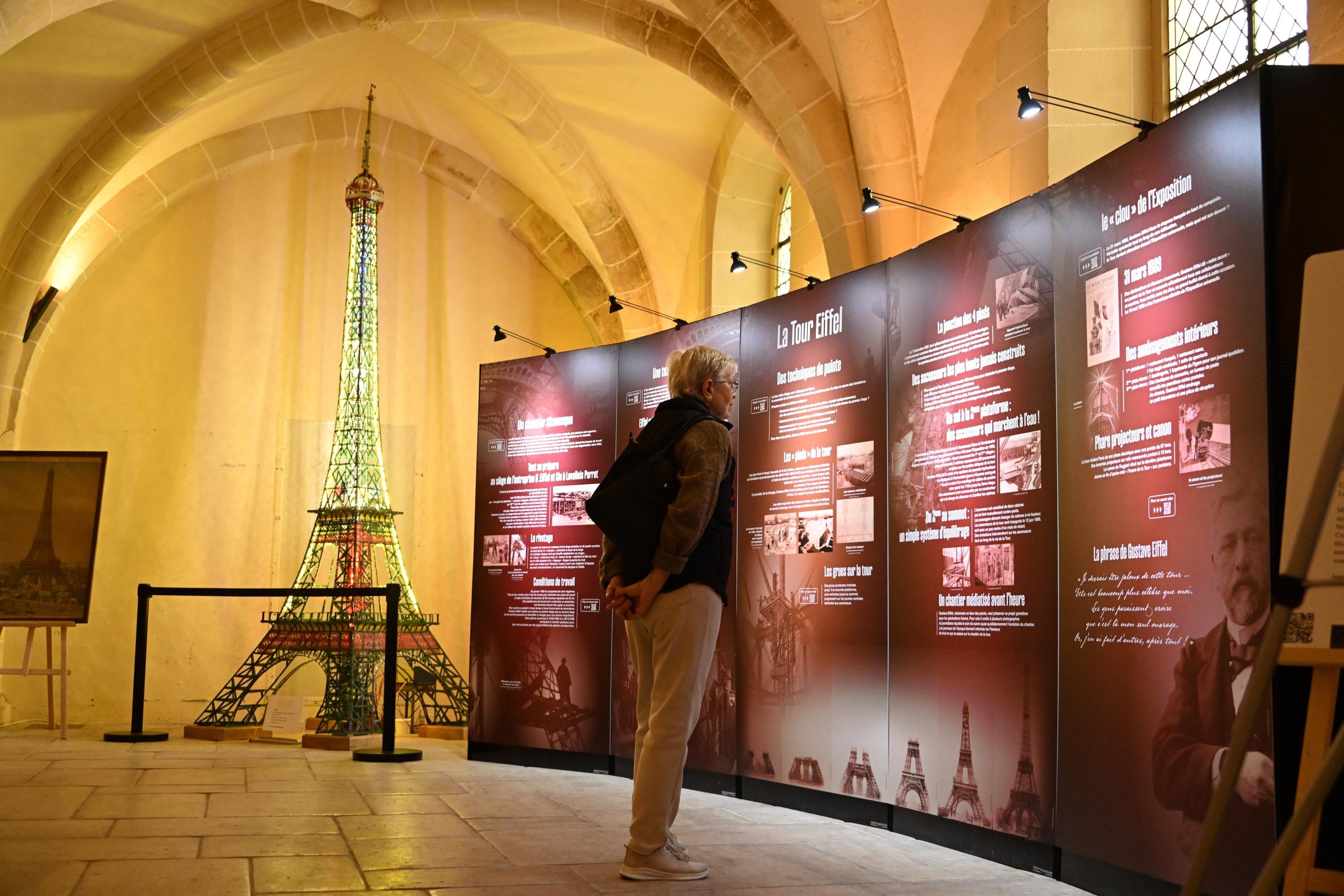 L’exposition « Gustave Eiffel : savoir fer et maîtrise de l’air » retrace la vie et l'œuvre de cet ingénieur de génie. LP/Manon Bollery