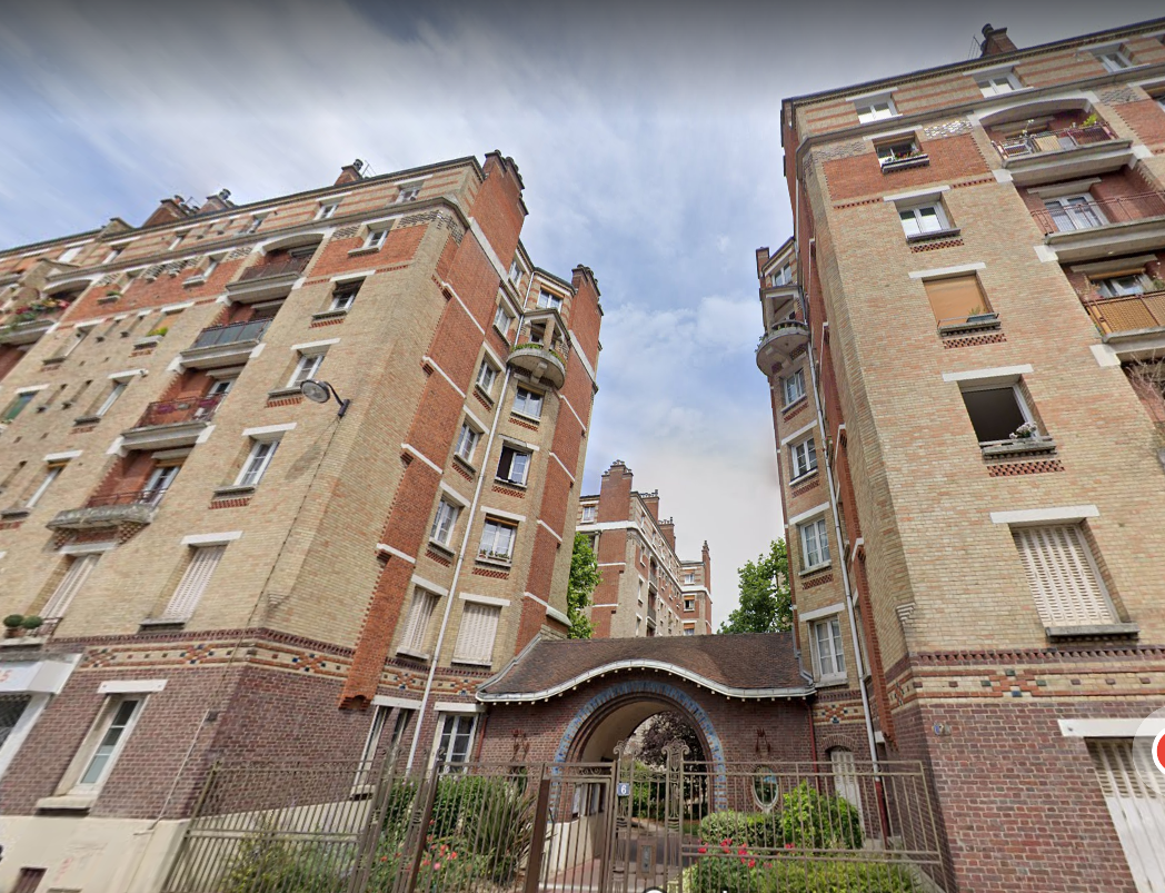 Ces immeubles en briques accueillent des logements sociaux de la Ville de Paris. /Google Street View