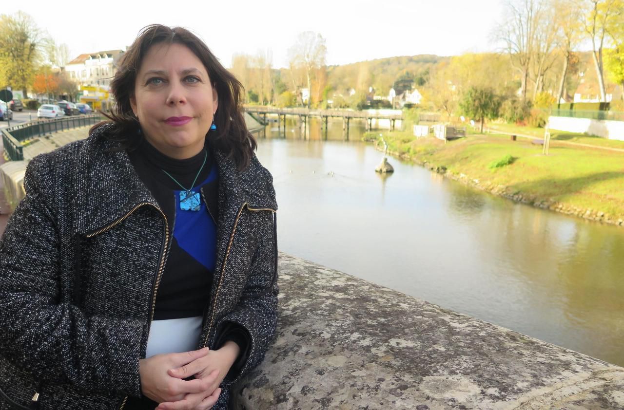 L'Isle-Adam. Carine Pelegrin est candidate Nupes sur la 3e circonscription du Val-d'Oise. LP/Marie Persidat.