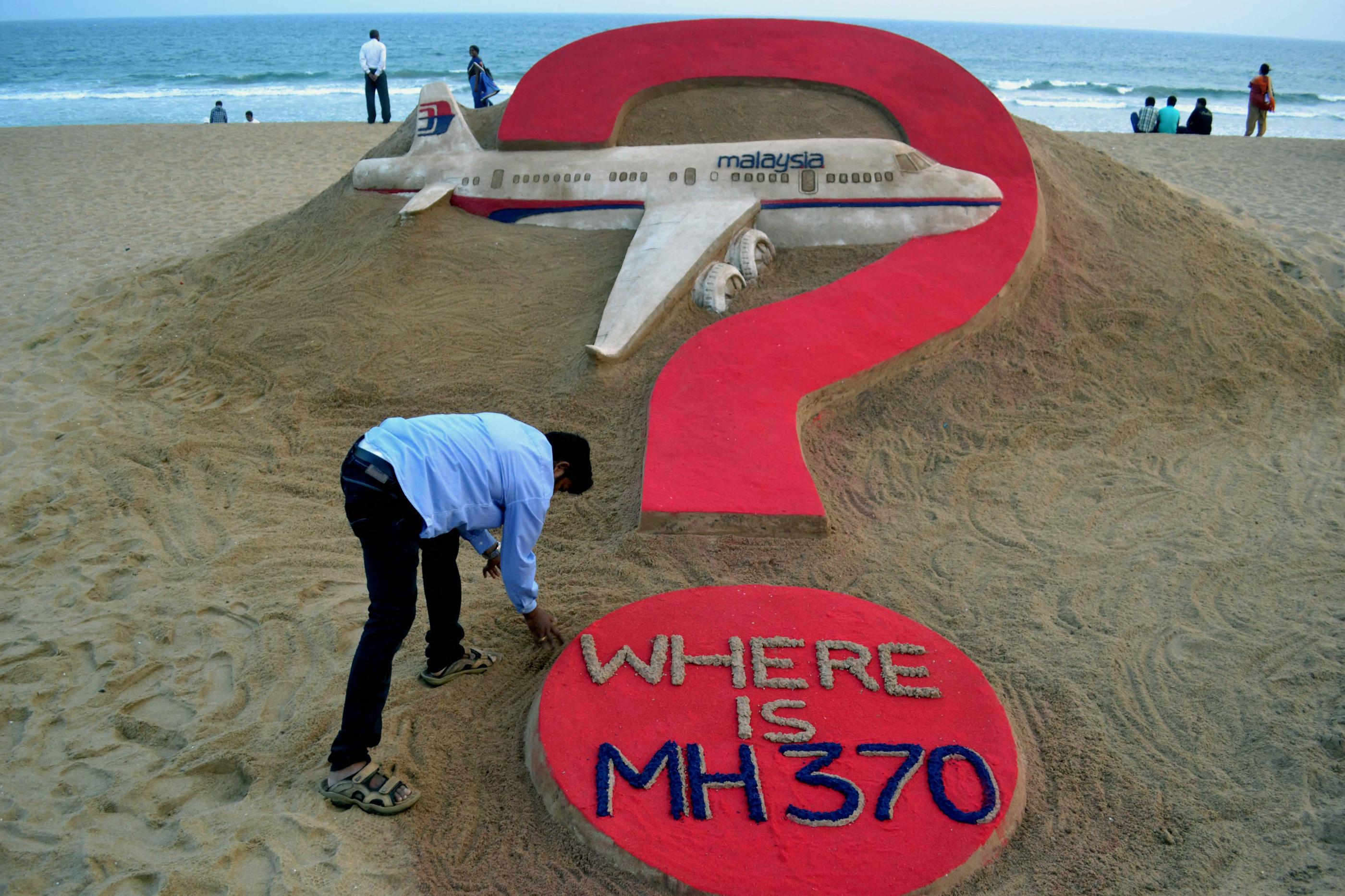 Le vol MH370 a disparu le 8 mars 2014, avec 239 personnes à son bord, alors qu'il devait relier Kuala Lumpur à Pékin. AFP/ J.K. Jagdev