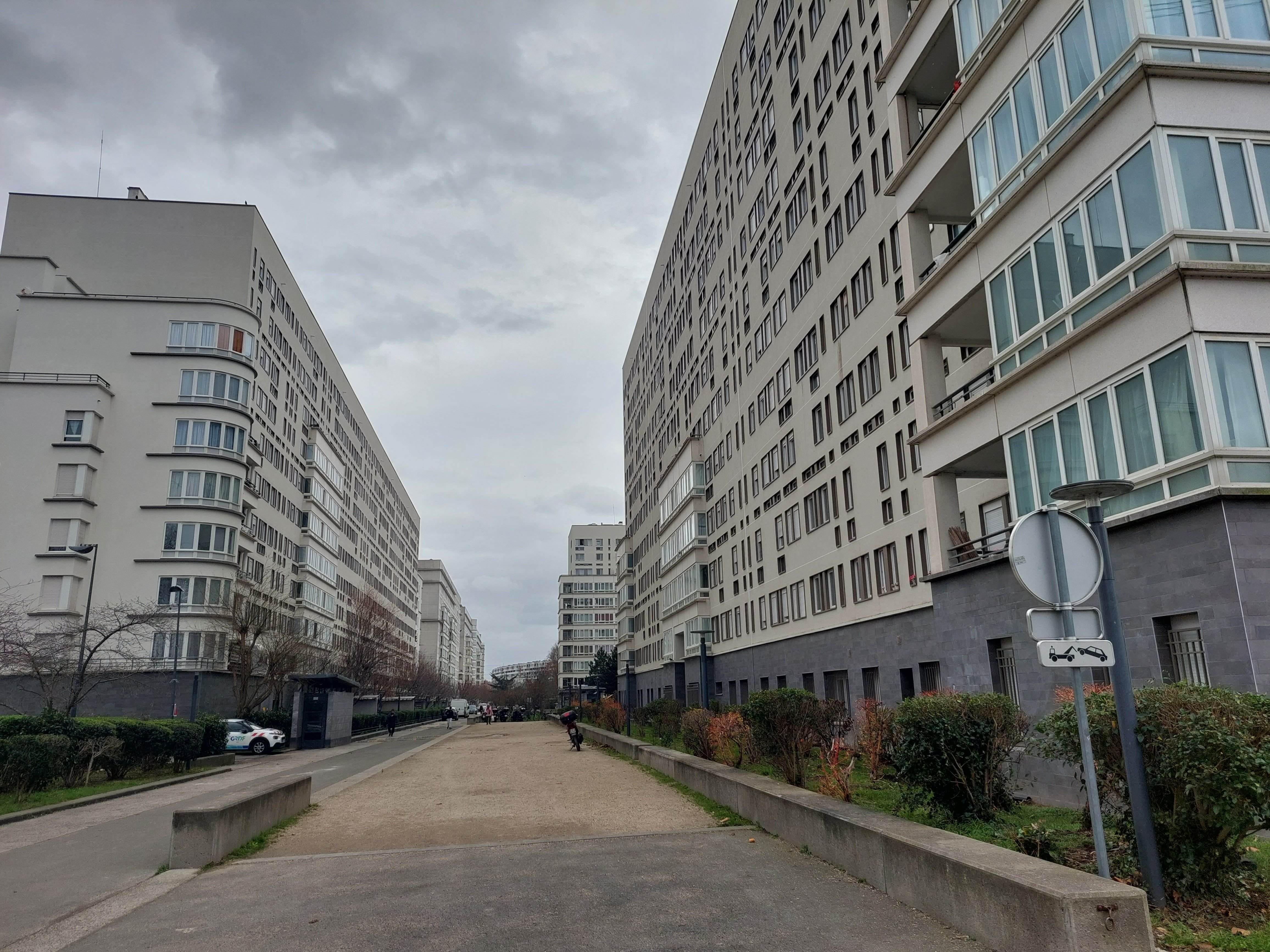 Villeneuve-la-Garenne (Hauts-de-Seine). Le projet prévoit de démolir 219 logements sociaux. À la place des bâtiments actuels s'élèveront des immeubles qui ne dépasseront pas six étages. LP/O.B.